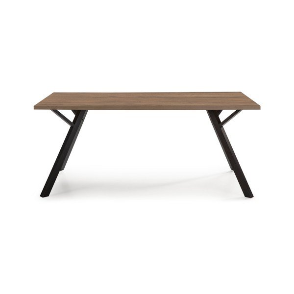 Stół z blatem w dekorze orzecha 90x160 cm Paola – Marckeric-image-3