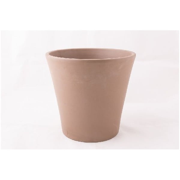 Doniczka ceramiczna Cono 21 cm, kawowa