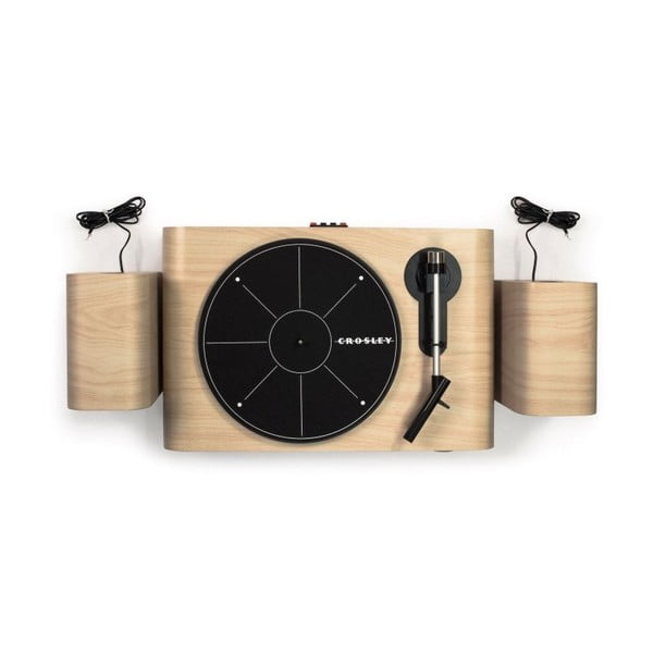 Beżowo-czarny gramofon Crosley Gig-image-3