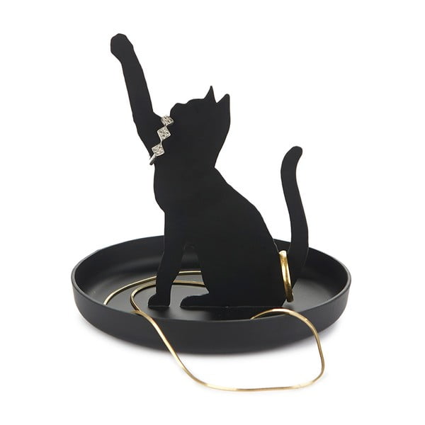 Metalowy talerzyk na biżuterię Feline – Balvi