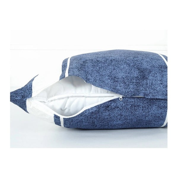 Niebieska pościel jednoosobowa z kory 140x200 cm Blue Line – B.E.S.-image-2