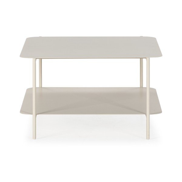 Kremowy metalowy stolik 70x73 cm Beatrix – MOME-image-2