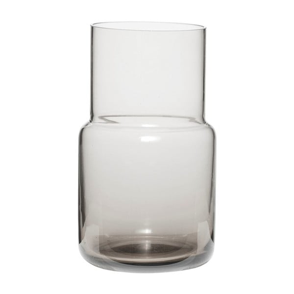 Szary wazon szklany Hübsch Alstromeria