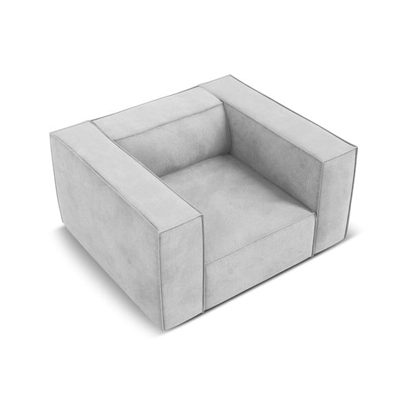 Jasnoszary fotel Madame – Windsor & Co Sofas-image-3