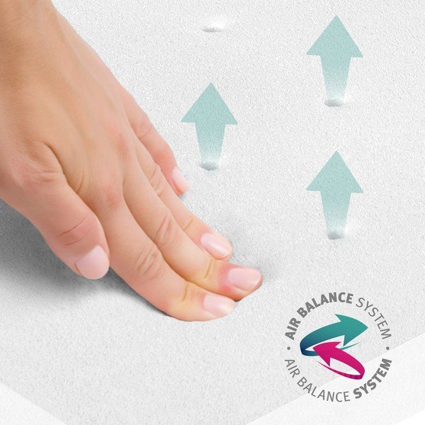 Piankowy materac dziecięcy ze zdejmowanym pokrowcem 99x114 cm Safe Asleep® – Roba-image-3