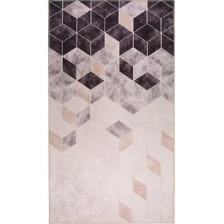 Szaro-kremowy dywan odpowiedni do prania 80x50 cm – Vitaus