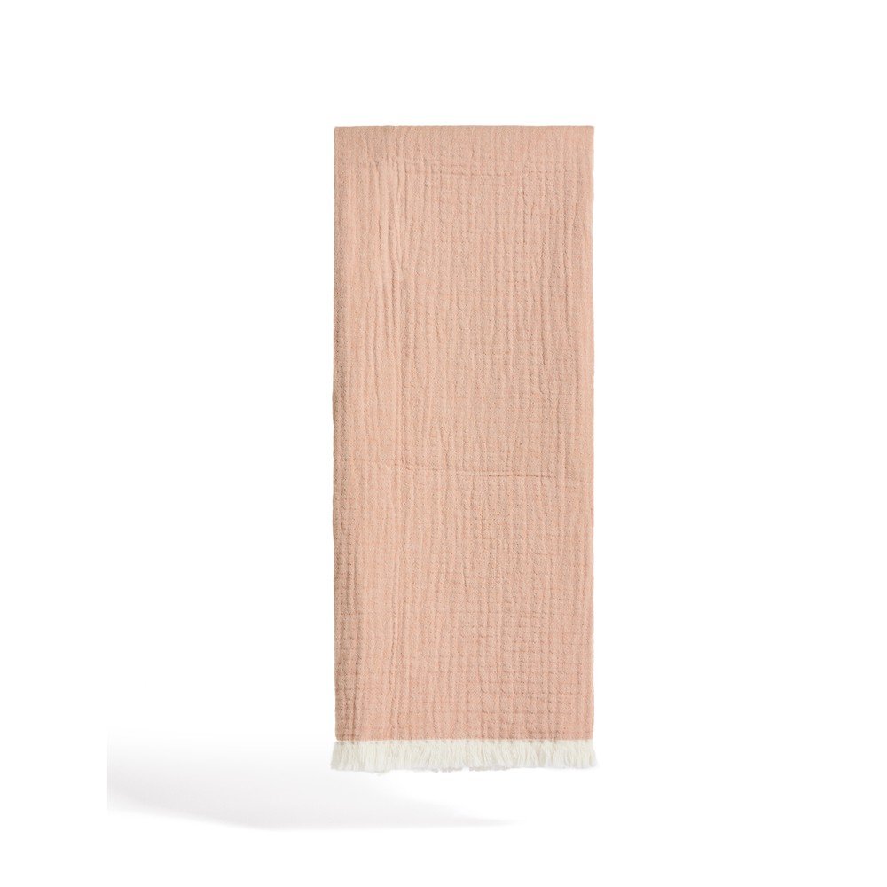 Łososiowy koc dziecięcy muślinowy 130x170 cm Nafine – Kave Home (zdjęcie 5)