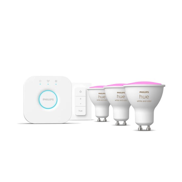 Inteligentny zestaw startowy 5 szt. z gwintem GU10, 6 W White and color ambiance – Philips Hue-image-1