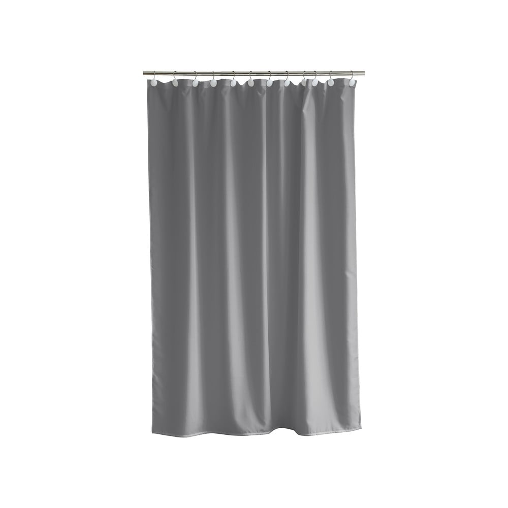 Zasłona łazienkowa Comfort grey, 180x200 cm