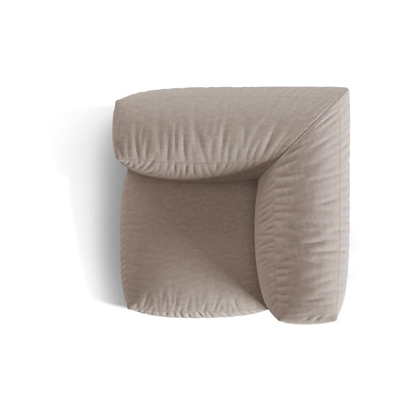 Beżowy moduł sofy (strona zmienna) Martina – Micadoni Home-image-3