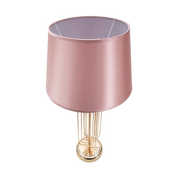 Różowa lampa stołowa Mauro Ferretti Krista, wys. 64 cm-image-2
