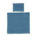 Niebieska pościel dziecięca do łóżeczka 80x80 cm Seashells – Roba