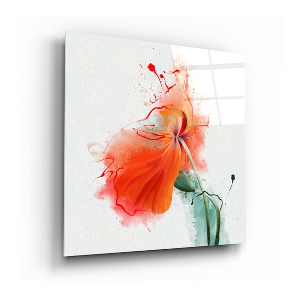Szklany obraz Insigne Flower, 100x100 cm