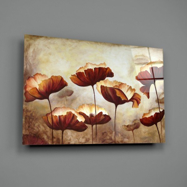 Szklany obraz Insigne Poppy, 72x46 cm-image-3