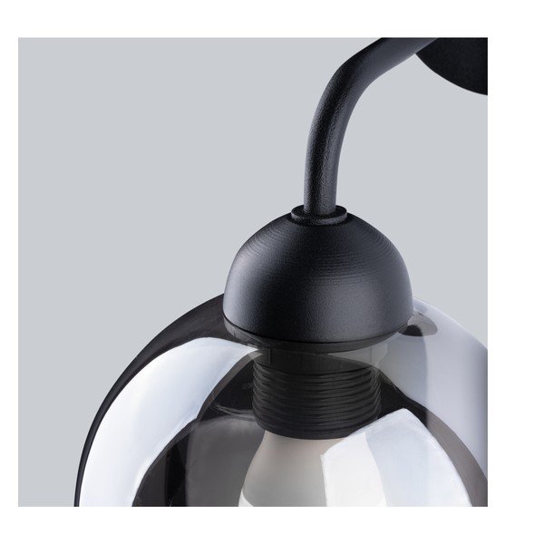 Czarny kinkiet ø 15 cm Grande – Sollux-image-4