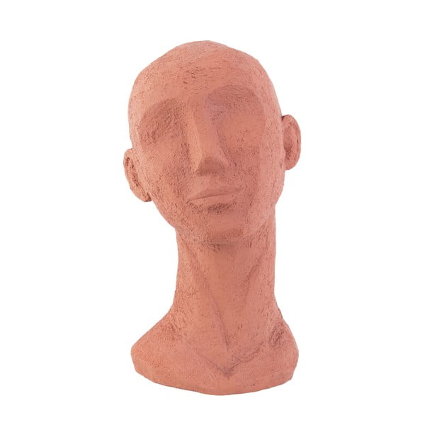 Figurka dekoracyjna w kolorze terakoty PT LIVING Face Art, wys. 28,4 cm-image-1