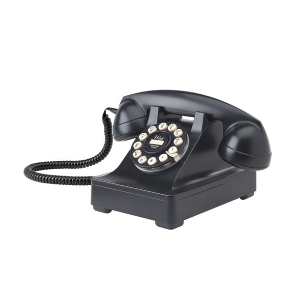 Telefon stacjonarny w stylu retro Black Series 302