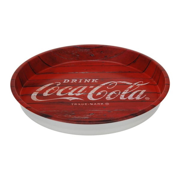 Okrągła taca Coca-Cola
