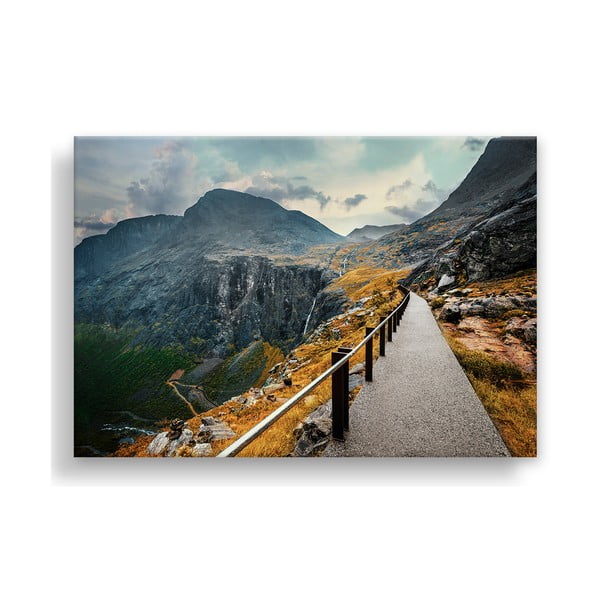 Obraz na płótnie Styler Norway Mountains, 115x87 cm
