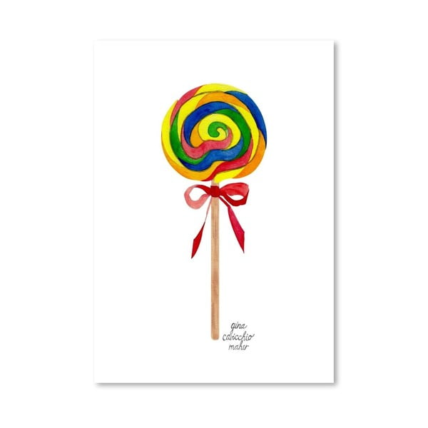 Autorski plakat Lollipop, 30x42 m