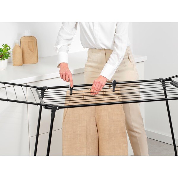 Suszarka na pranie w kolorze matowej czerni 18 m HangOn Too – Brabantia-image-2