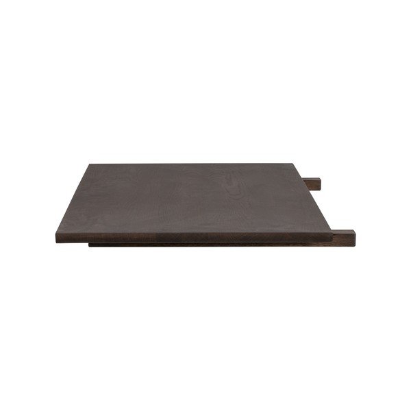 Dodatkowy blat do stołu z litego drewna dębowego 90x45 cm Derrymore – Rowico-image-2