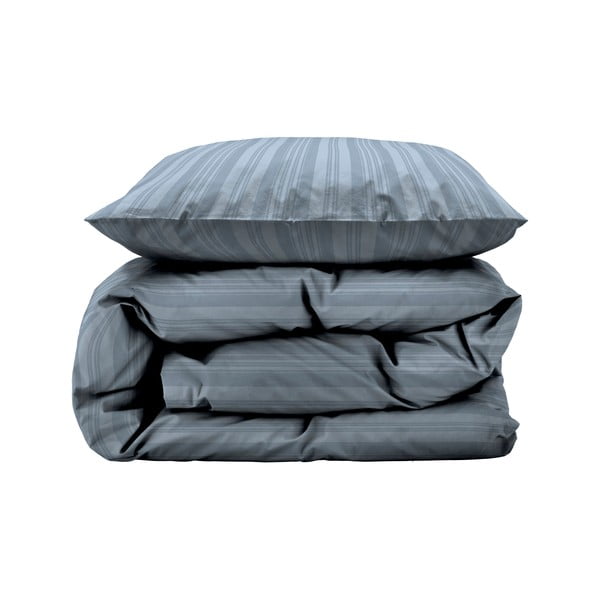 Jasnoniebieska adamaszkowa pościel jednoosobowa 140x200 cm Noble – Södahl-image-2