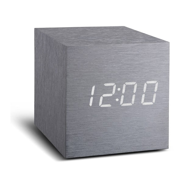 Budzik LED Click Clock Maxi White