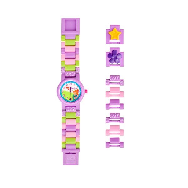 Fioletowy zegarek ze składanym paskiem LEGO® Friends Mia-image-4