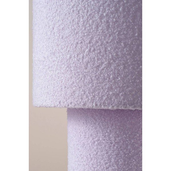 Lawendowa tekstylna lampa stołowa (wysokość 44 cm) Aubra – Jotex-image-3