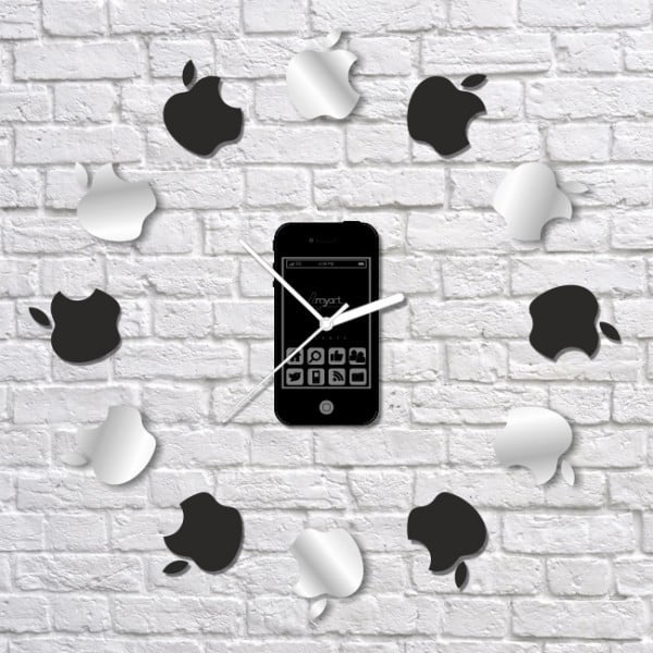 Zegar ścienny I Love Apple Clock