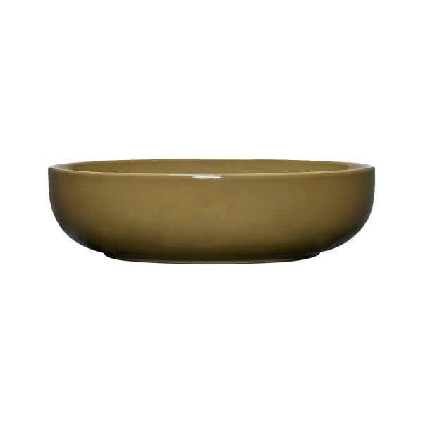 Kamionkowa miska do serwowania w kolorze khaki ø 28 cm Amare – Hübsch