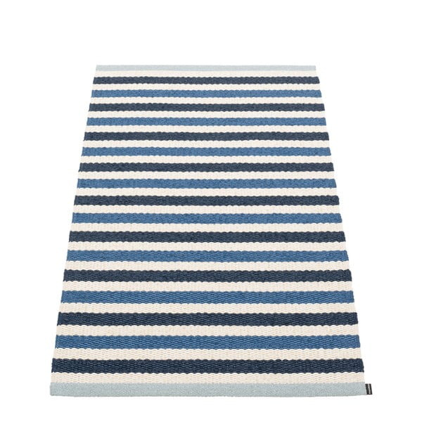 Niebiesko-kremowy dywan odpowiedni na zewnątrz 70x120 cm Teo Denim – Pappelina