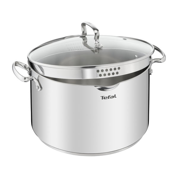 Garnek ze stali nierdzewnej odpowiedni na indukcję 10 l Duetto+ – Tefal-image-1