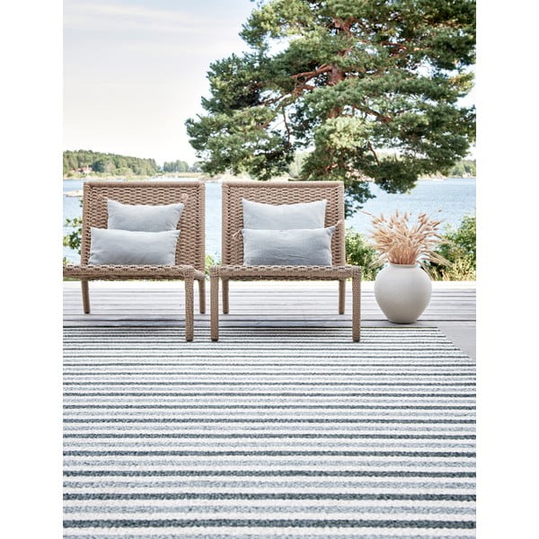 Zielono-kremowy dywan odpowiedni na zewnątrz 70x120 cm Teo Sage – Pappelina-image-3