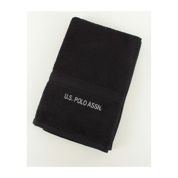 Ręcznik US Polo Towel Black, 70x140 cm