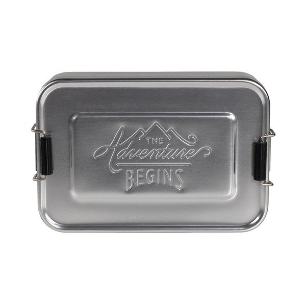Śniadaniówka Gentlemen's Hardware Silver Tin-image-2
