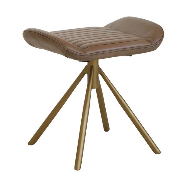 Szary skórzany podnóżek Buffalo – Premier Housewares