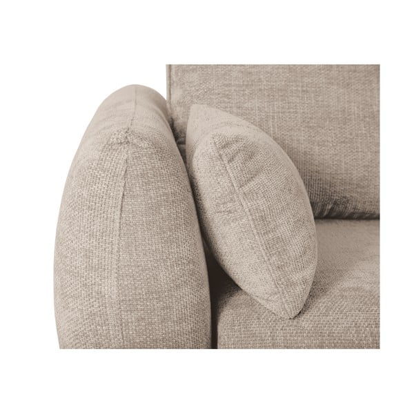 Beżowy narożnik (prawostronny) Matera – Cosmopolitan Design-image-1