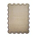 Wełniany dywan tkany ręcznie w naturalnym kolorze 200x290 cm Leo Scallop – Flair Rugs