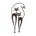Metalowa dekoracja ścienna Dakls Cats II