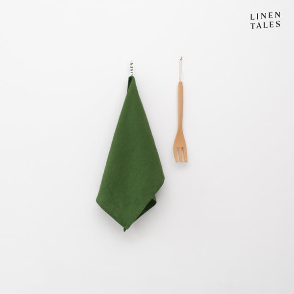 Lniana ścierka 45x65 cm True Green – Linen Tales