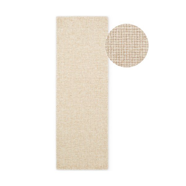 Wełniany chodnik w naturalnym kolorze 80x250 cm Eloise – Hanse Home