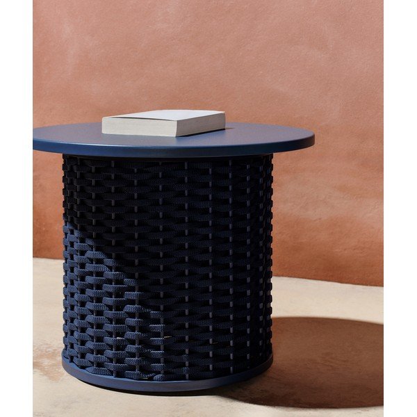 Metalowy okrągły stolik ogrodowy ø 50 cm Sedalis – Kave Home-image-1