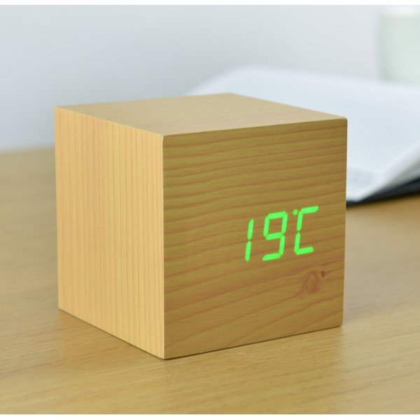 Budzik cyfrowy Cube Click – Gingko-image-1