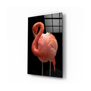 Szklany obraz Insigne Flamingo