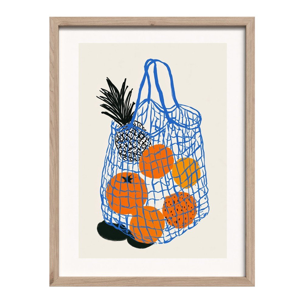 Obraz drukowany z ramą w zestawie 30x40 cm Summer Fruit – Styler