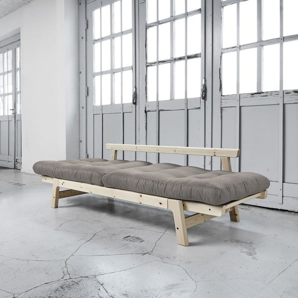 Sofa rozkładana Karup Step Natural/Granite Grey-image-3