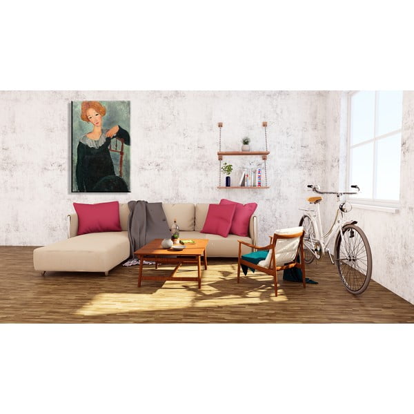 Reprodukcja obrazu Amedea Modiglianiego Woman with Red Hair – Fedkolor, 40x60 cm-image-1