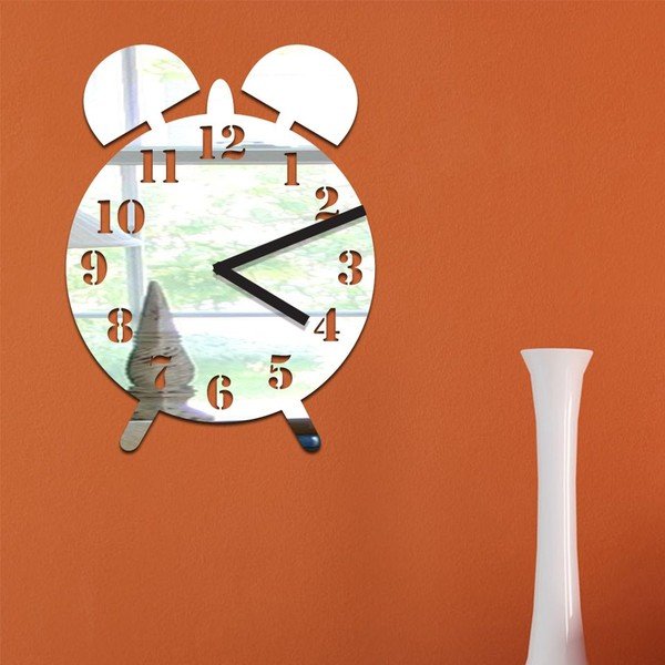 Lustrzany zegar Clock